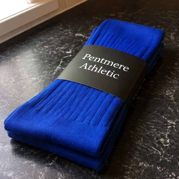 Custom soccer socks — customer photo